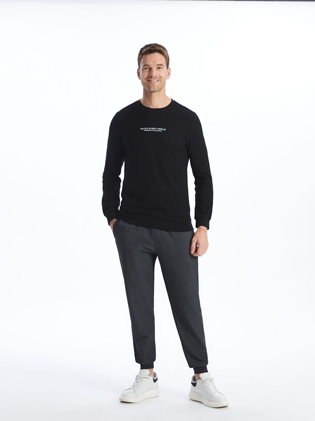 Muške pantalone - standard fit -S41111Z8-D5D