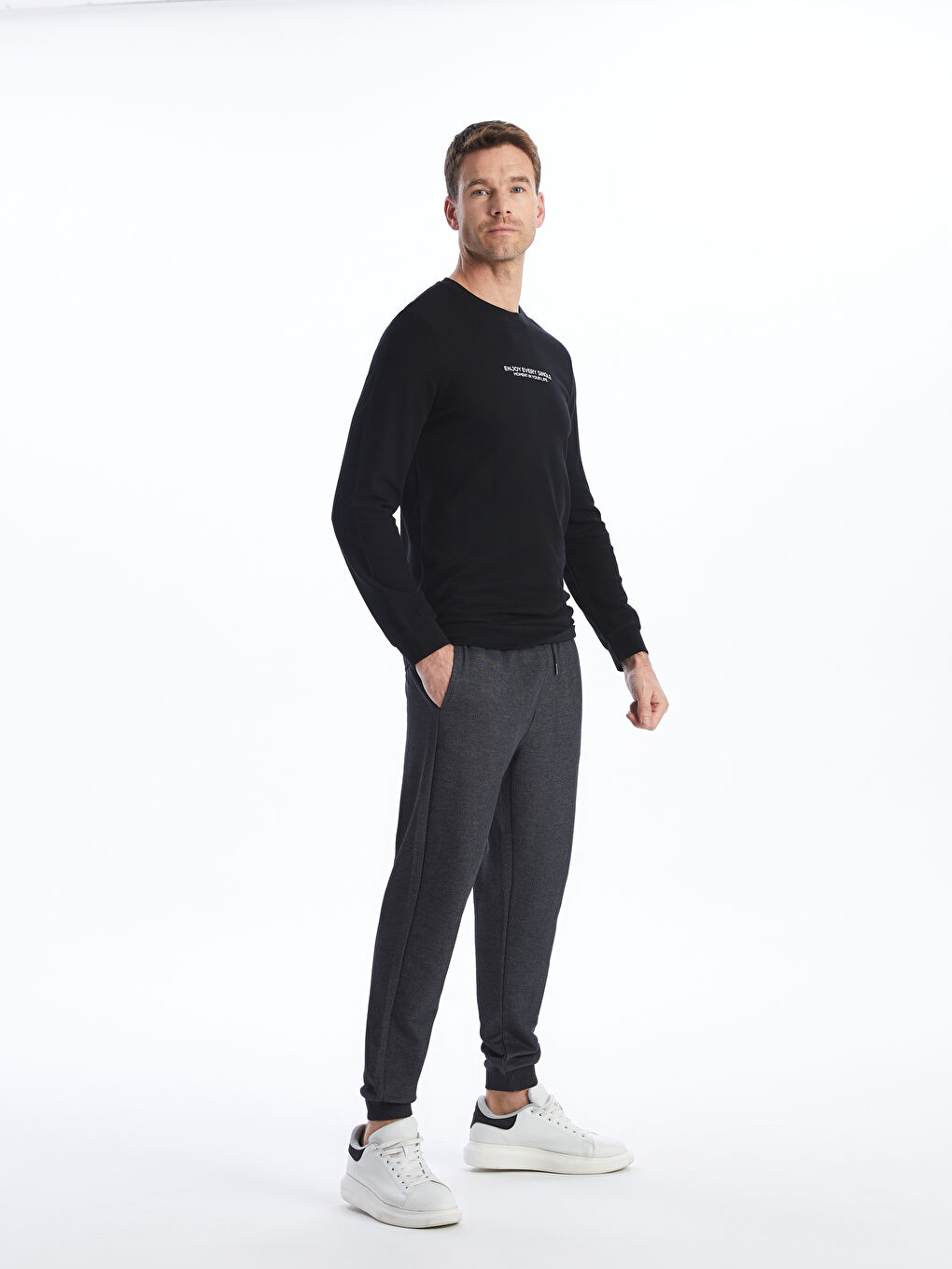 Muške pantalone - standard fit -S41111Z8-D5D