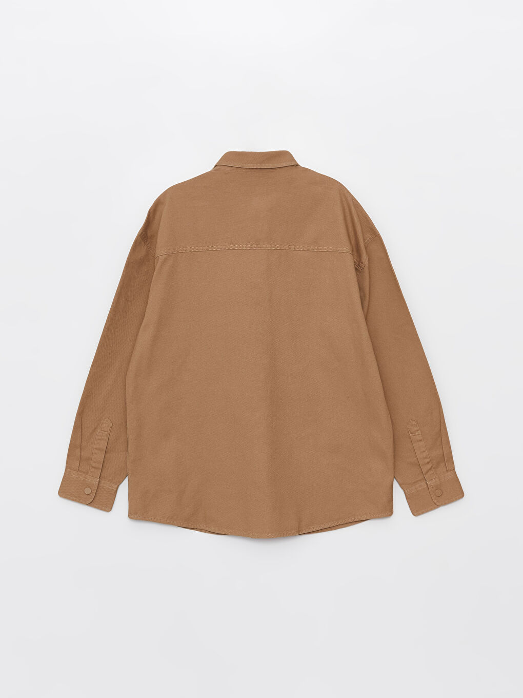 Comfortable Fit Long Sleeved Gabardine Men's Shirt -S41124Z8-MX4