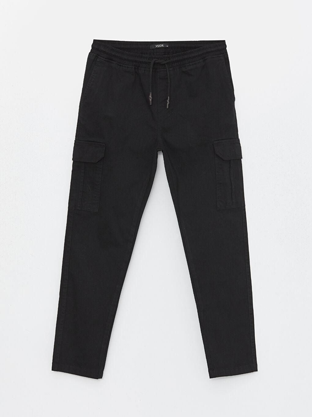 Muške pantalone od gabardina slim fit -S41131Z8-RQL
