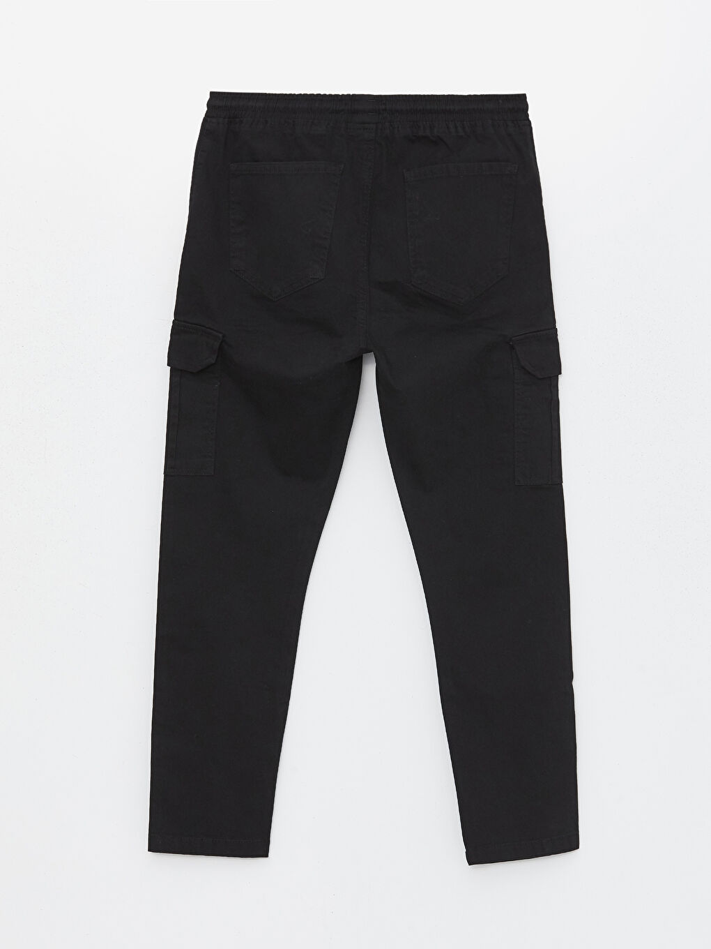 Muške pantalone od gabardina slim fit -S41131Z8-RQL
