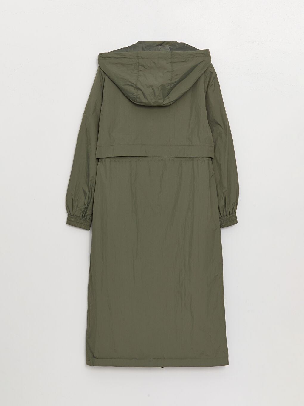 Hooded Regular Long Sleeve Women's Raincoat -S41147Z8-H4A