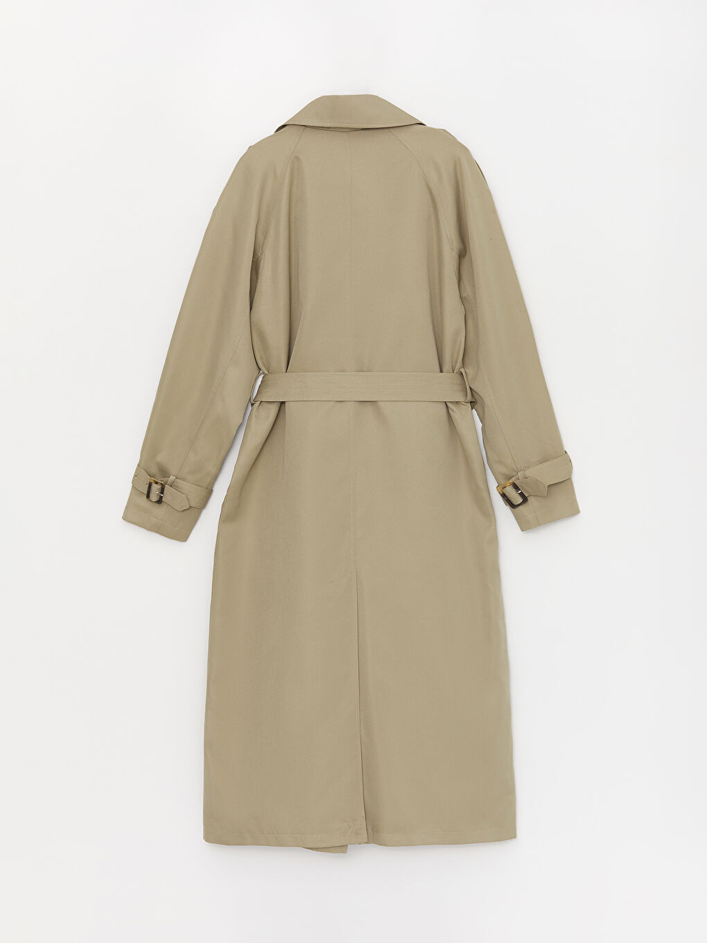 Jacket Collar Straight Long Sleeve Oversize Women's Trench Coat -S41272Z8-KEL