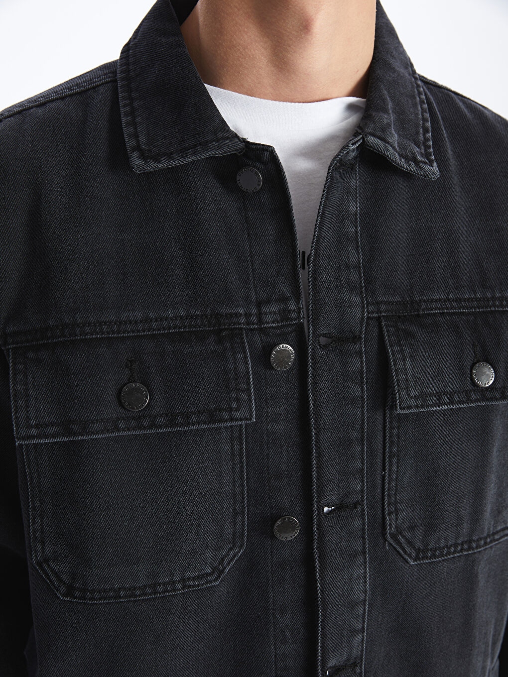 LCW Jeans Standard Fit Men's Denim Jacket -S41307Z8-326