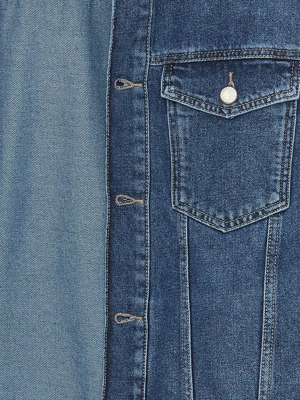 Standard Fit Men's Denim Jacket -S41311Z8-H45