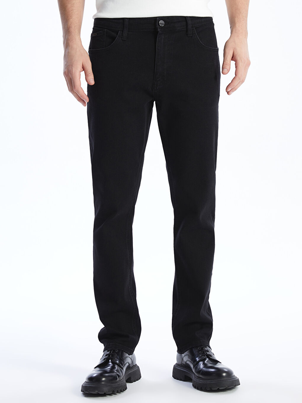 Siyah 779 Regular Fit Erkek Jean Pantolon-2
