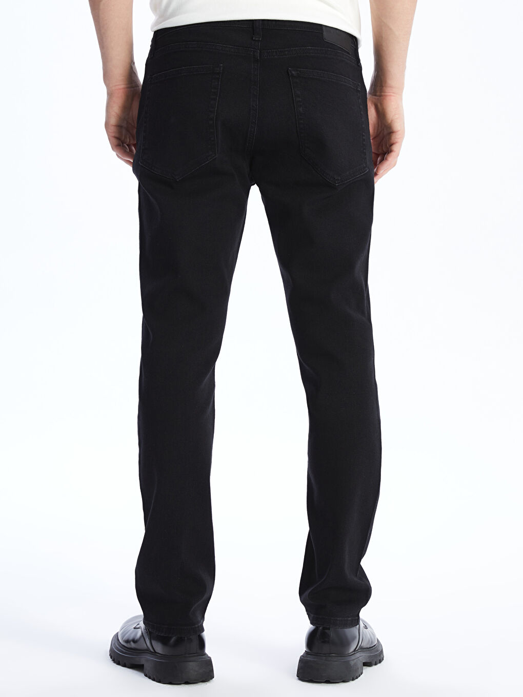 Siyah 779 Regular Fit Erkek Jean Pantolon-4