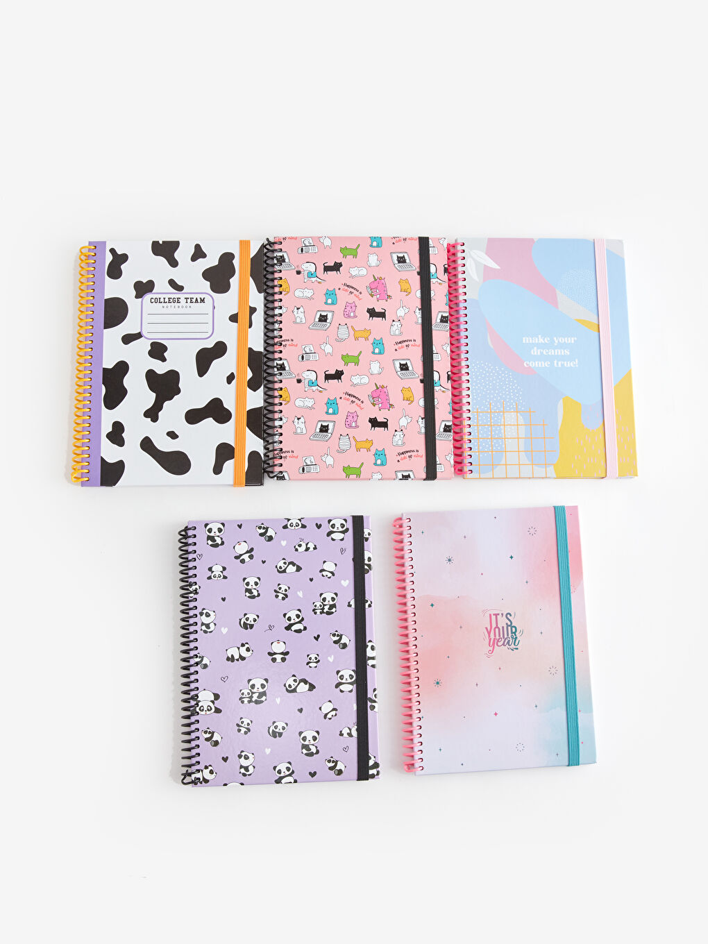 LCW ACCESSORIES Karışık Asorti Baskılı Çizgili Defter