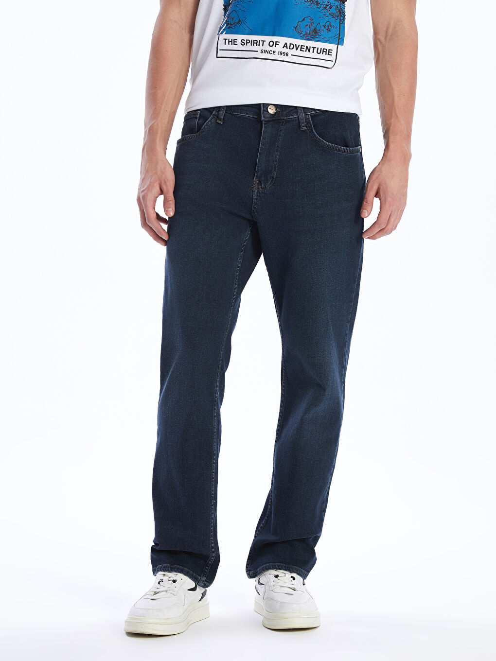 İndigo 790 Rahat Kalıp Erkek Jean Pantolon-3