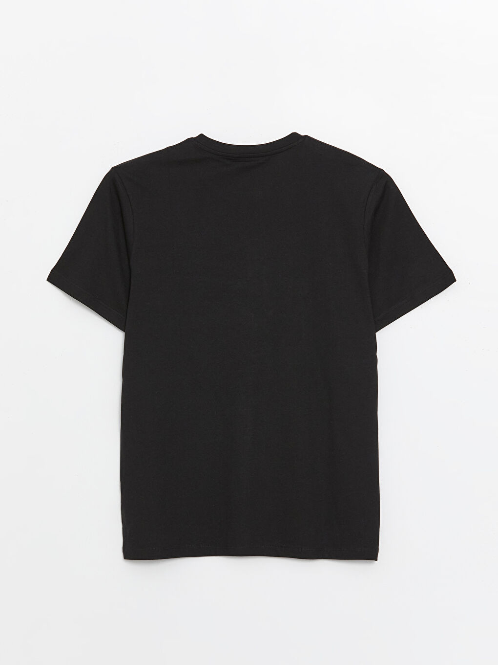 Crew Neck Short Sleeve Printed Combed Cotton Men's T-shirt -S41379Z8-CVL