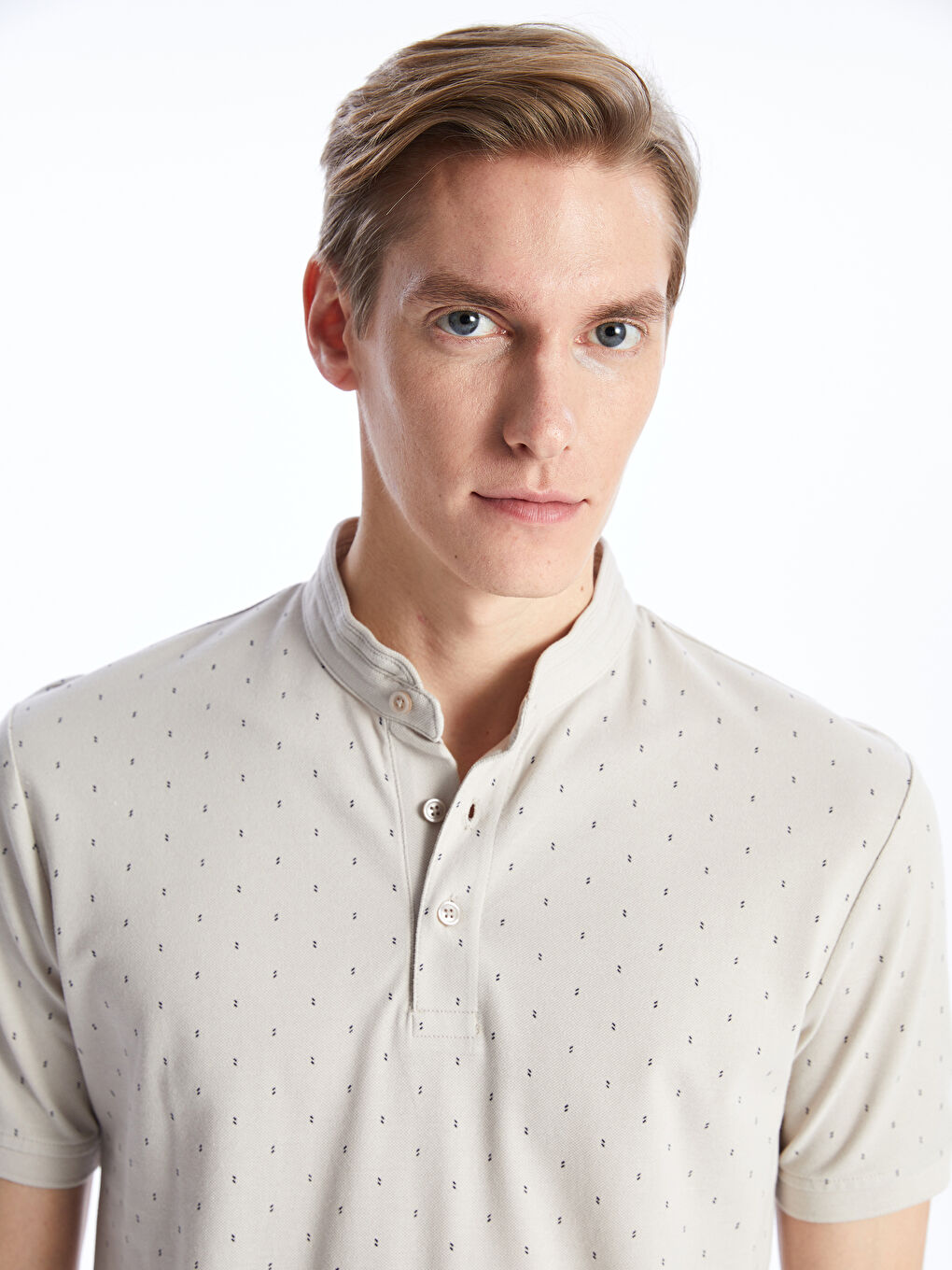 Hakim Yaka Pike Erkek Tişört-2