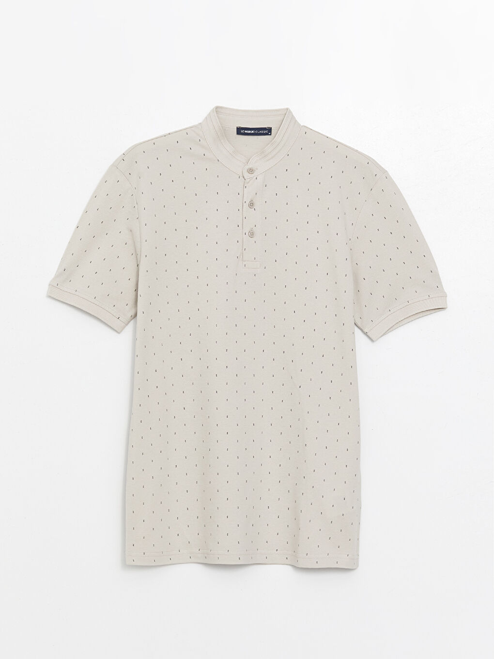 Hakim Yaka Pike Erkek Tişört-5