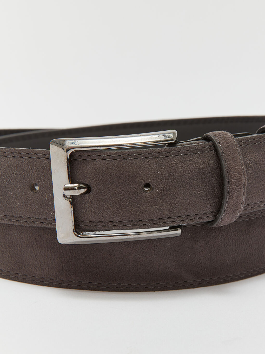 Antrasit Süet Erkek Kemer-3