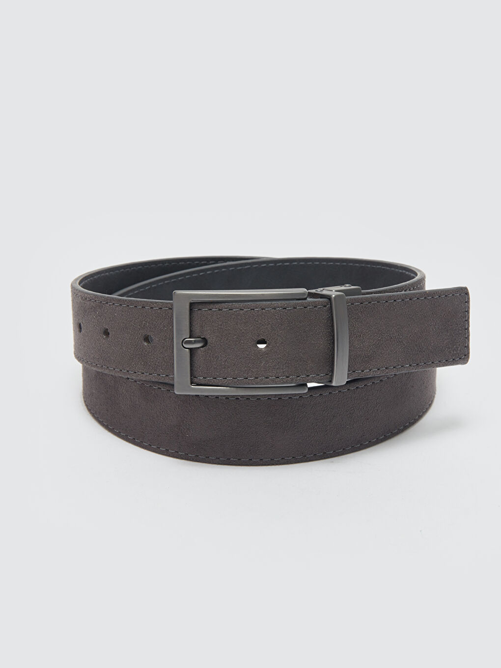 Double-Sided Leather-Look Men's Belt -S41443Z8-SUV