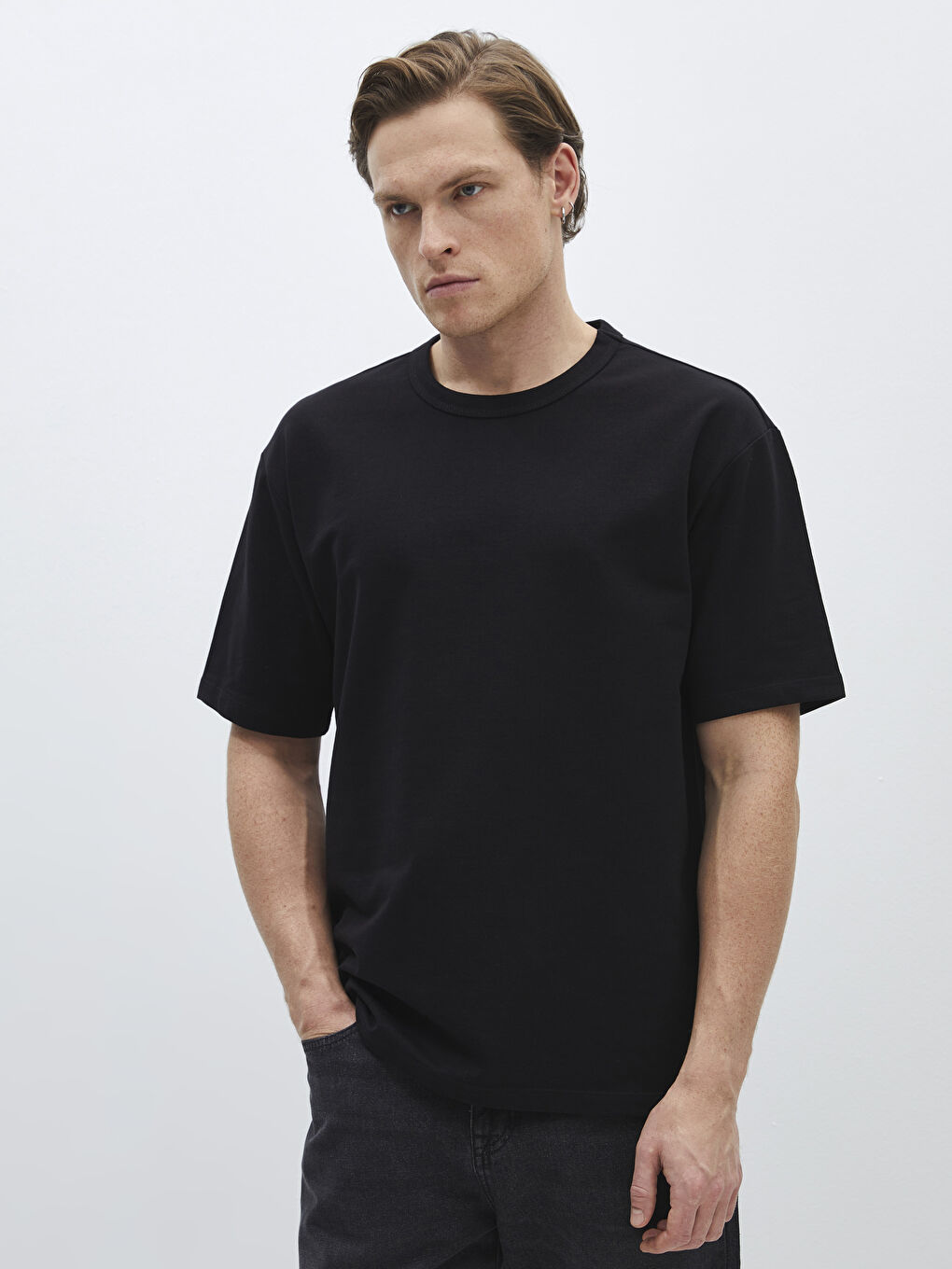 Crew Neck Short Sleeve Men's T-Shirt