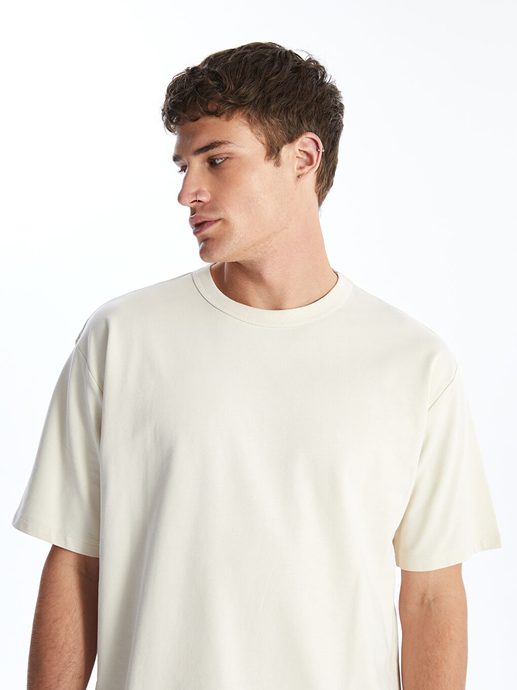 Crew Neck Short Sleeve Men's T-Shirt