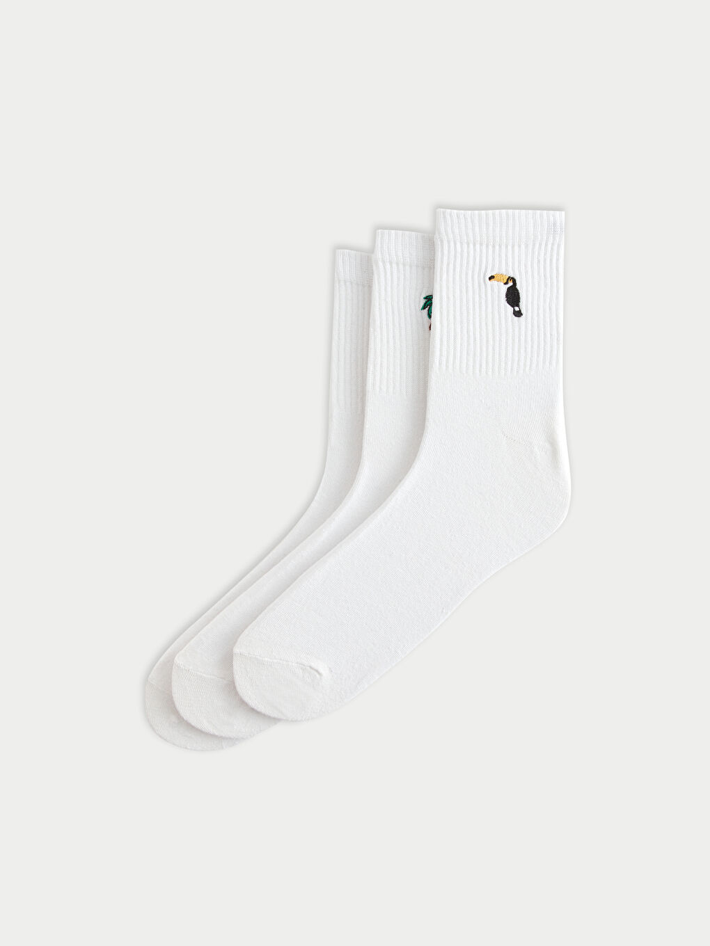 Patterned Men's Ankle Socks 3-packs -S41500Z8-K00