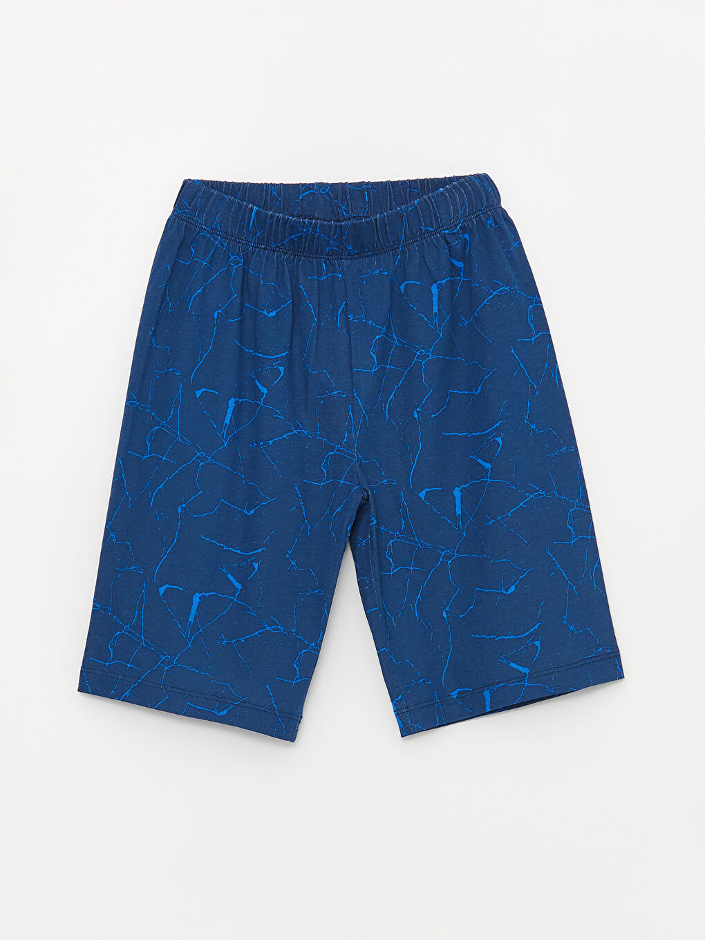 Elastic Waist Printed Boy Pajamas Shorts 2 Pieces -S41552Z4-LSJ