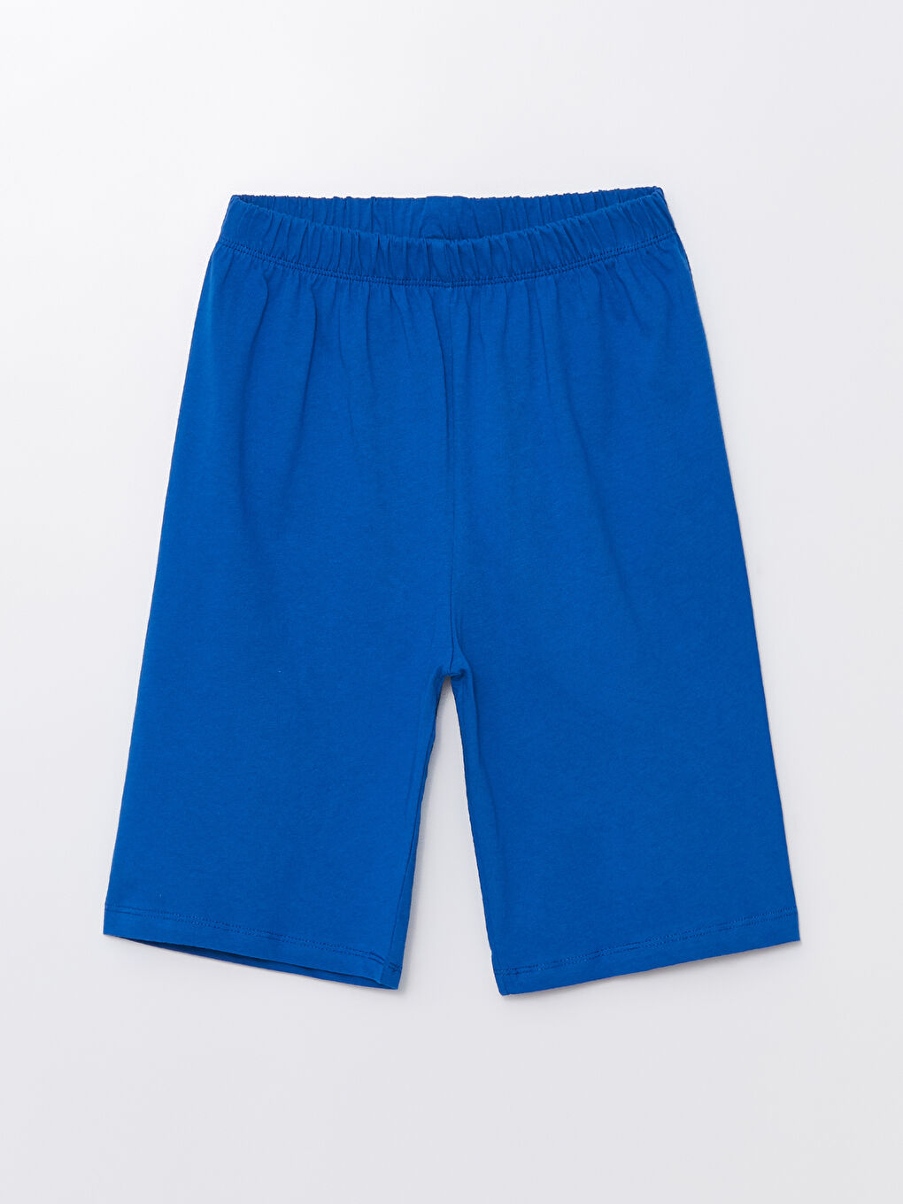 LCW Kids Mavi Beli Lastikli Basic Erkek Çocuk Pijama Şort