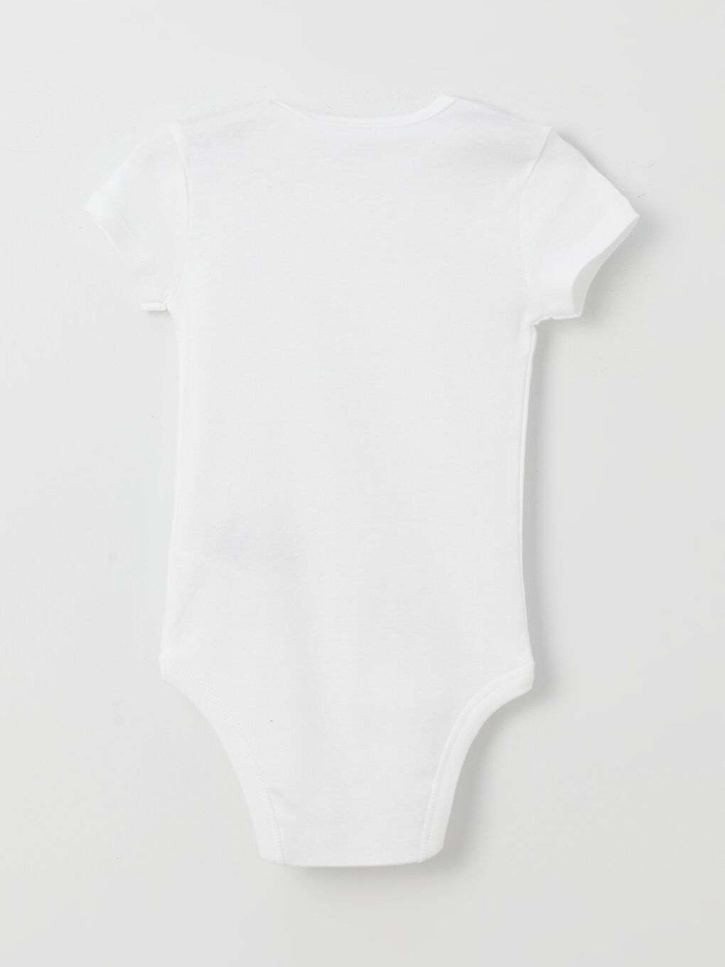 Crew Neck Basic Baby Girl Snap Fastener Body 2 Pack -S41627Z1-R9J