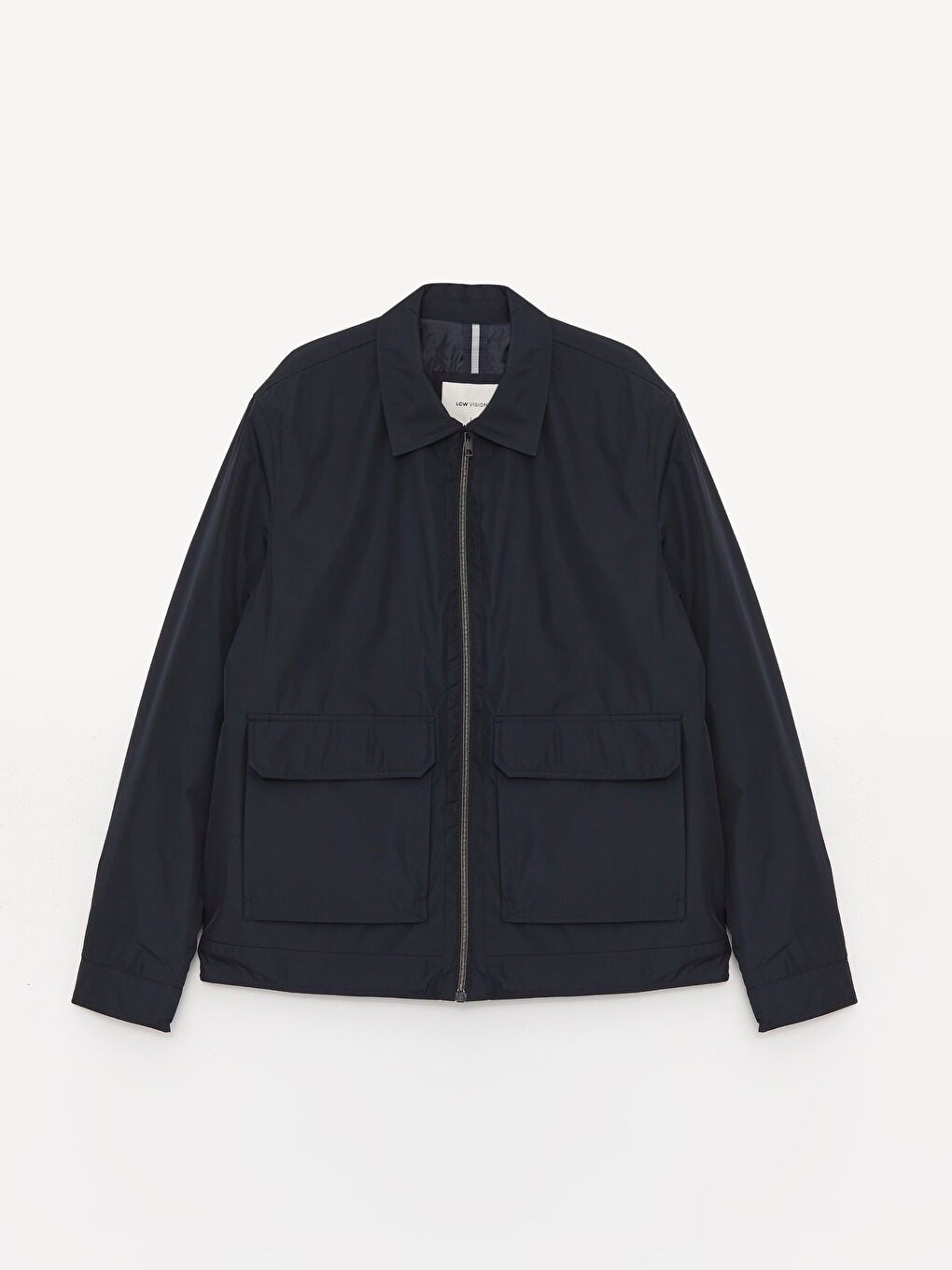 Standard Pattern Shirt Collar Men's Coat -S41644Z8-RFG