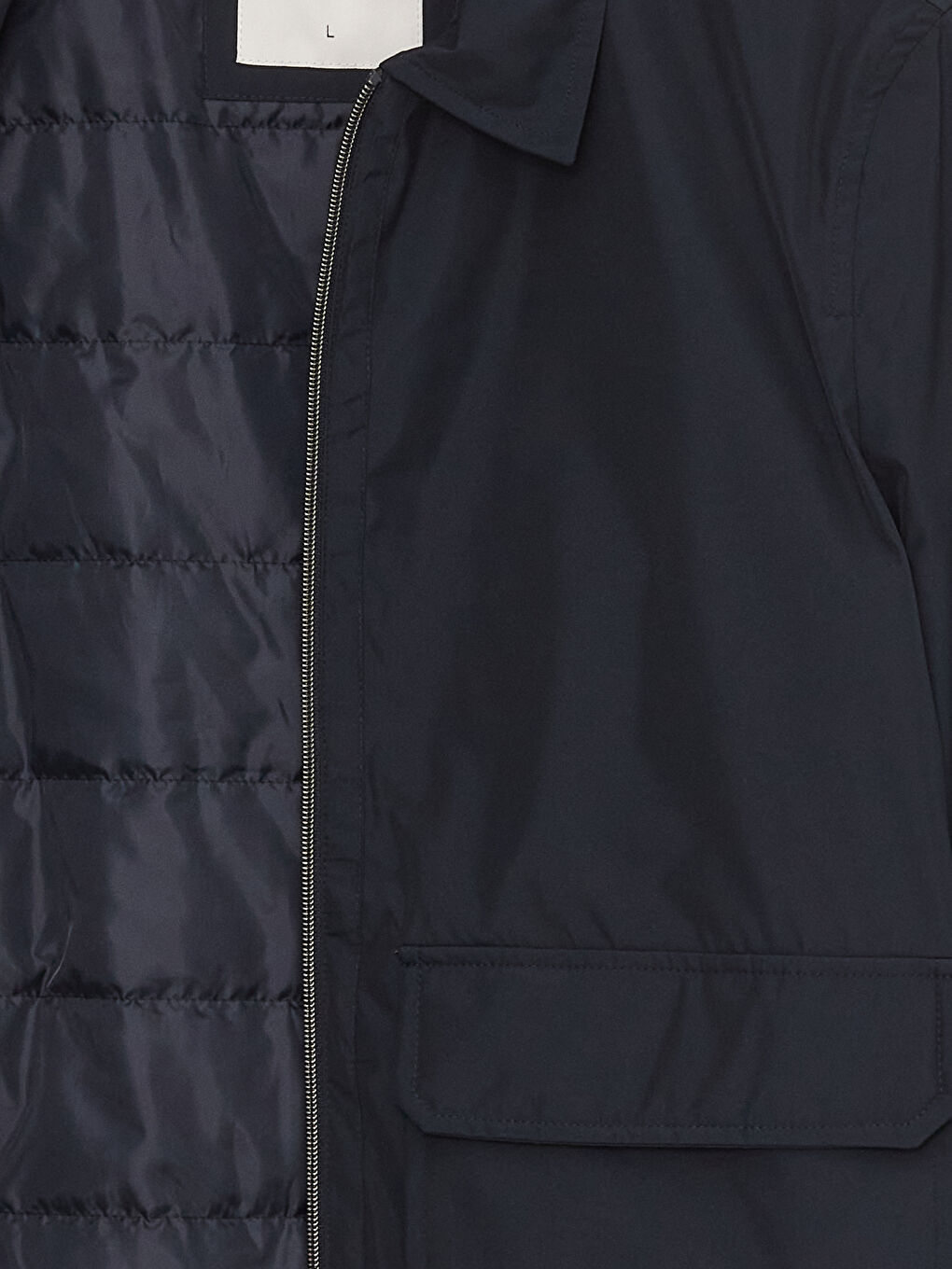 Standard Pattern Shirt Collar Men's Coat -S41644Z8-RFG