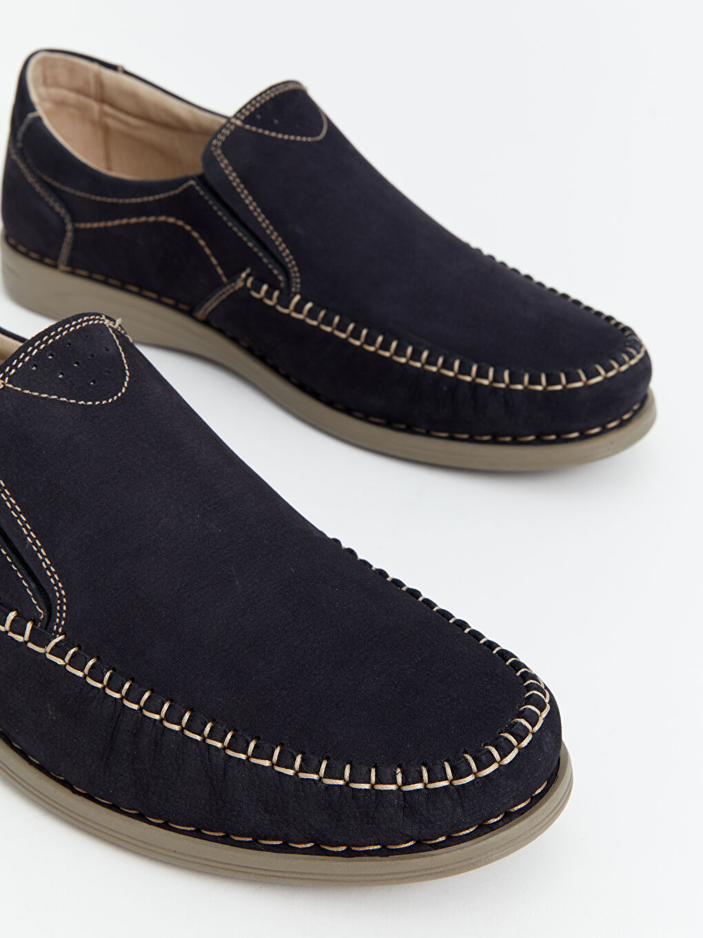 Genuine Leather Men Loafer Shoes -S41657Z8-CRP