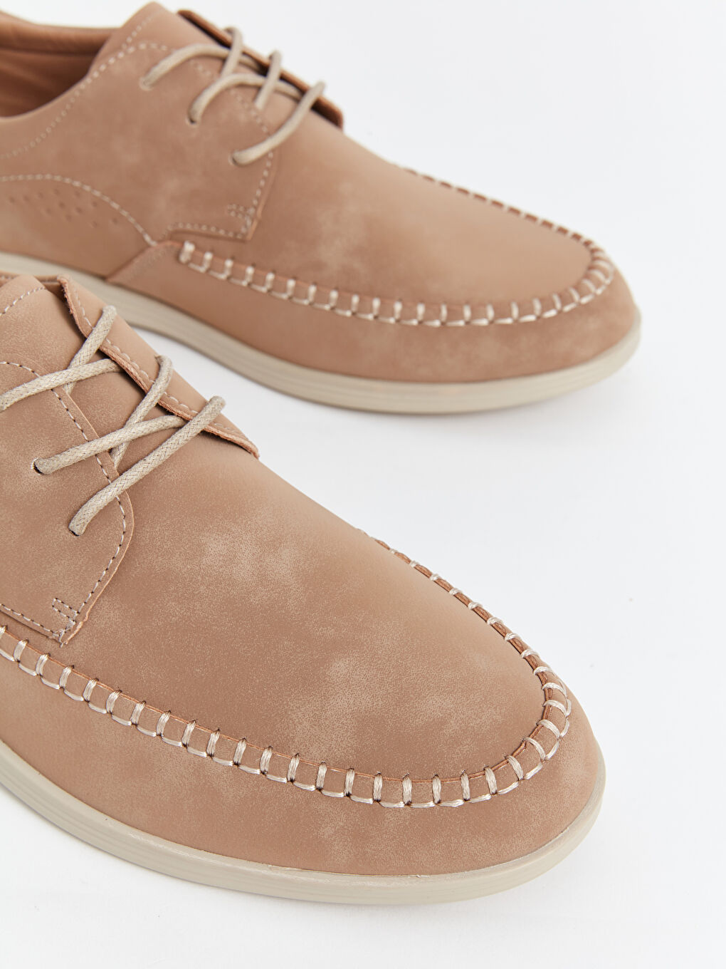 LCW STEPS Faux Suede Men's Classic Shoes -S41671Z8-DCJ