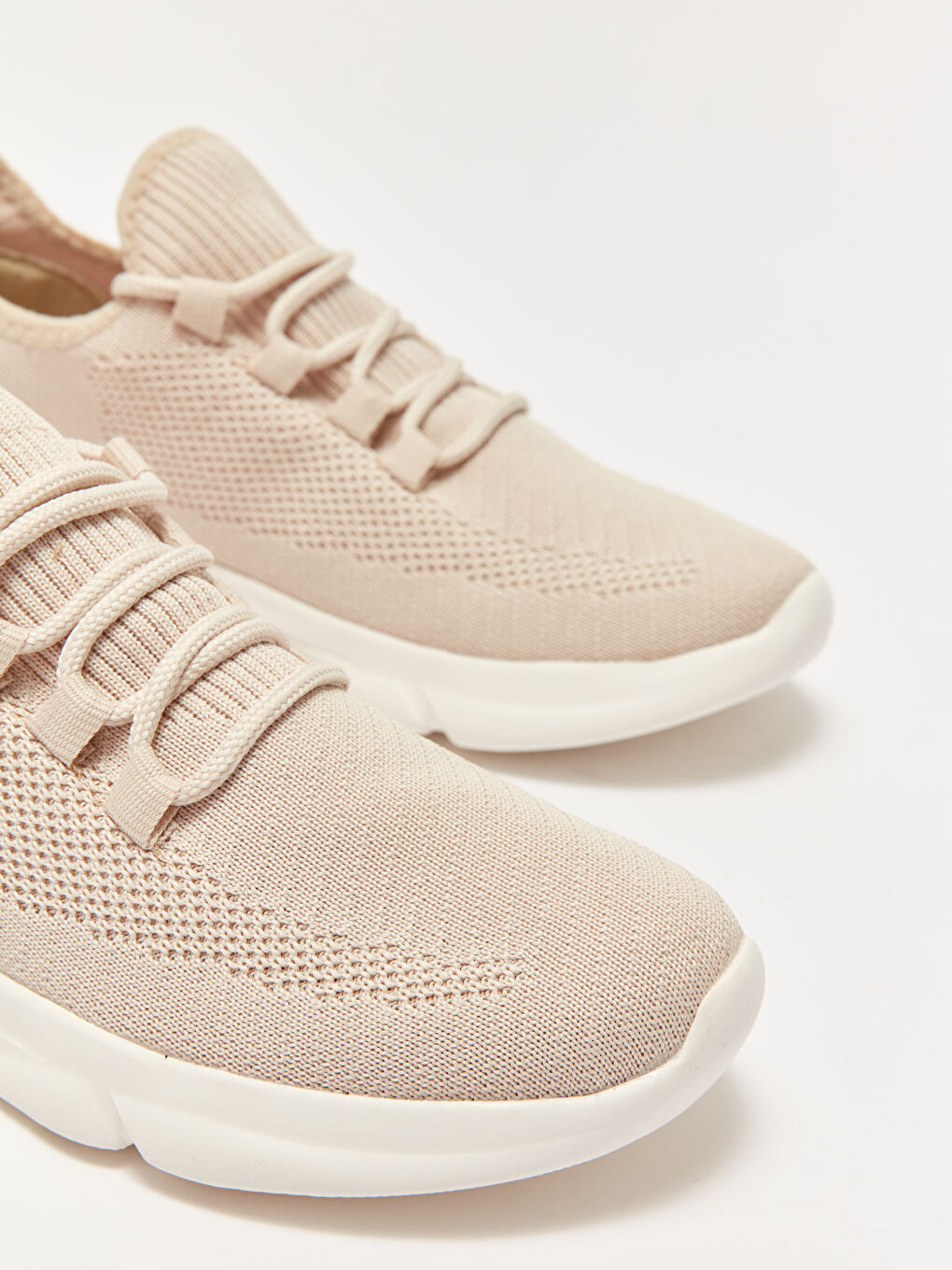 Lace-Up Mesh Detailed Women's Active Sneakers -S41695Z8-VV6