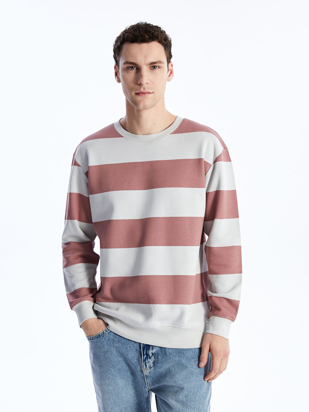 سویتشێرت په‌مه‌یی پیاو -S41703Z8-LHP