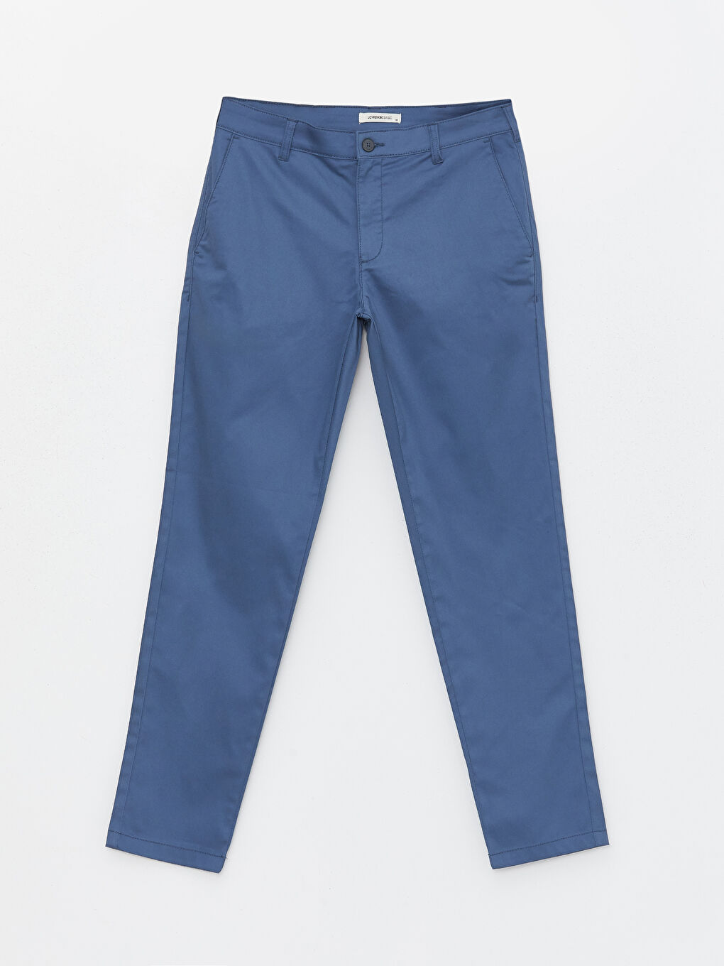 Slim Fit Gabardine Men's Chino Trousers -S41706Z8-MPY