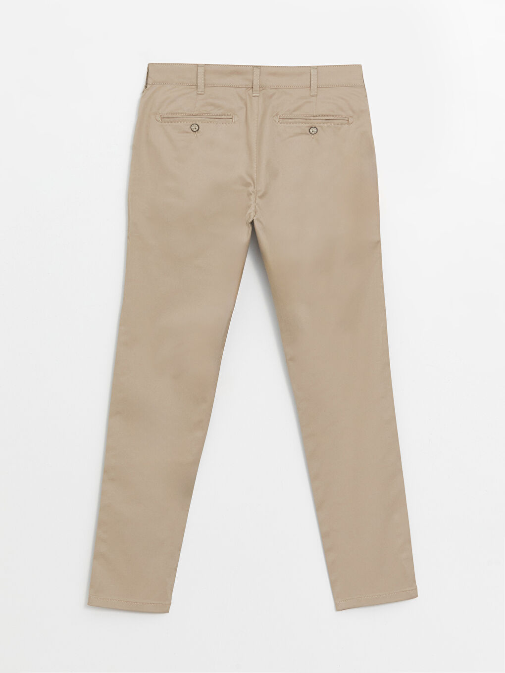 LCWAIKIKI Classic Bej Dar Kalıp Gabardin Erkek Chino Pantolon - 6