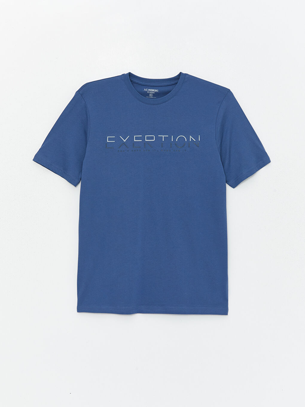 Crew Neck Short Sleeve Printed Combed Cotton Men's T-shirt -S41780Z8-SXK