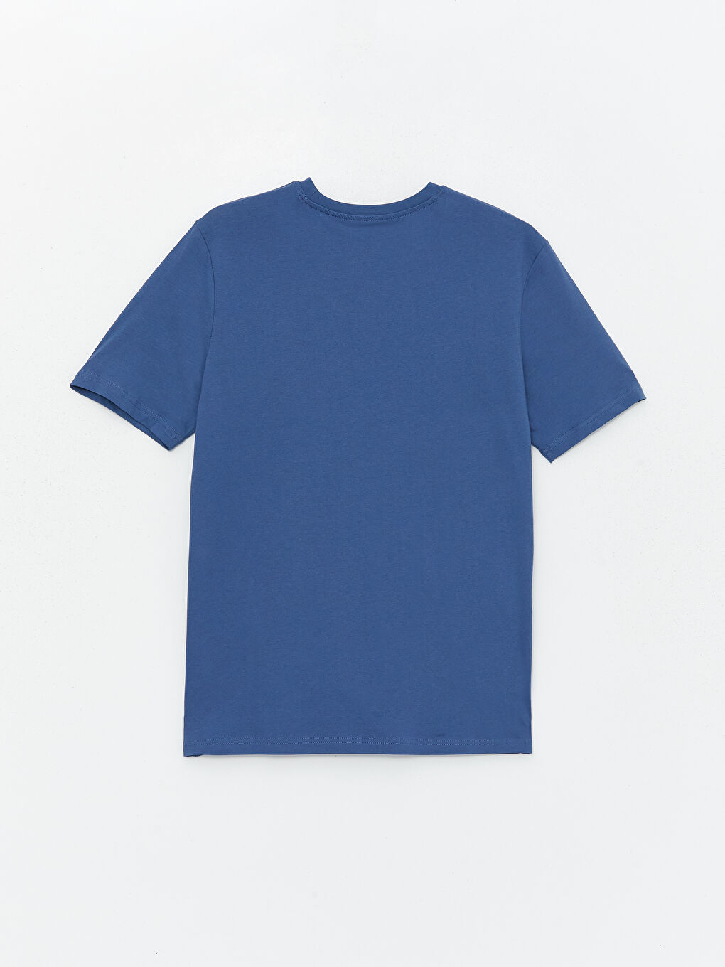 Crew Neck Short Sleeve Printed Combed Cotton Men's T-shirt -S41780Z8-SXK