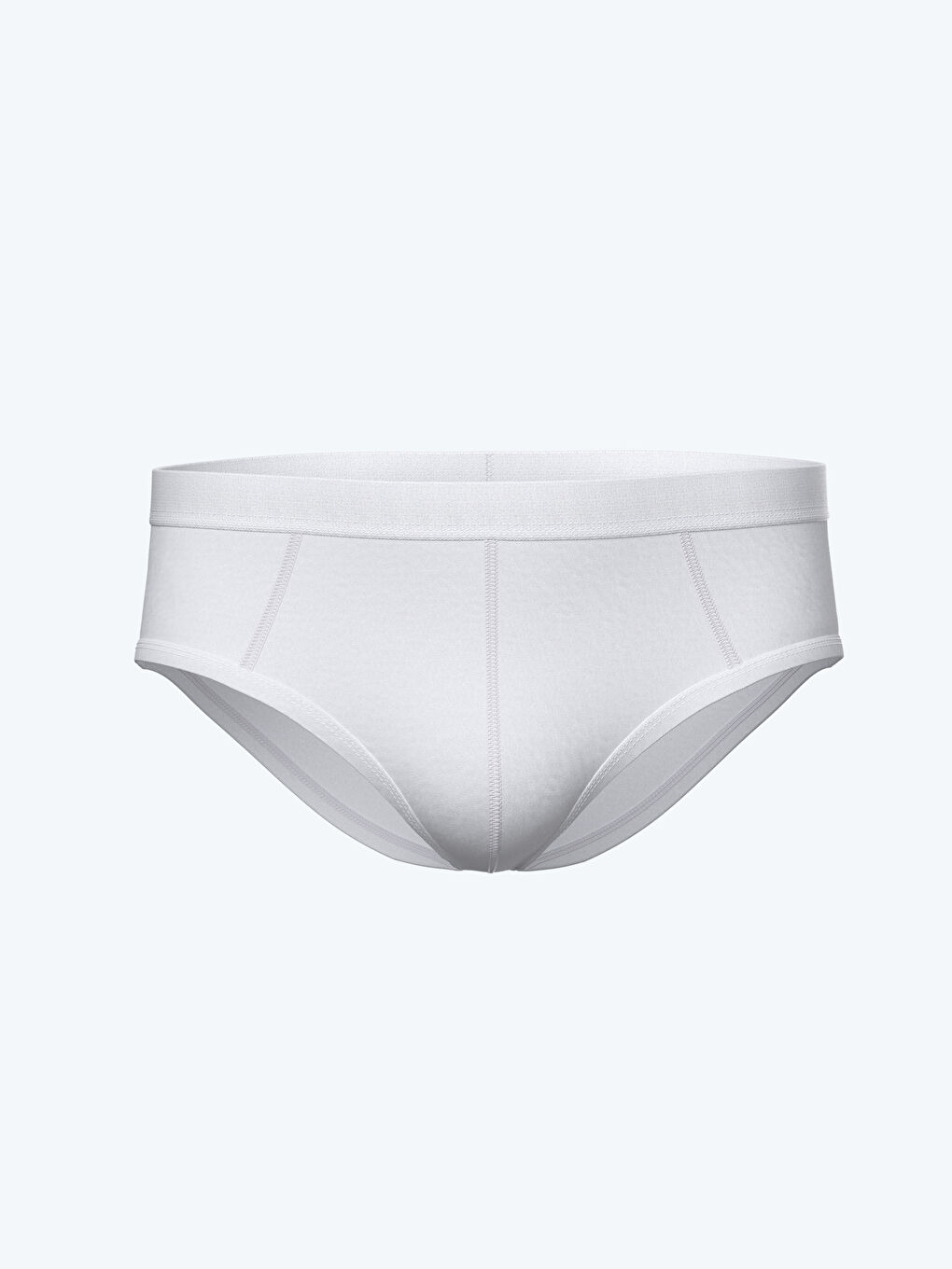 LC WAIKIKI Optik Beyaz Standart Kalıp Pamuklu Esnek Erkek Slip Boxer 3'lü - 1