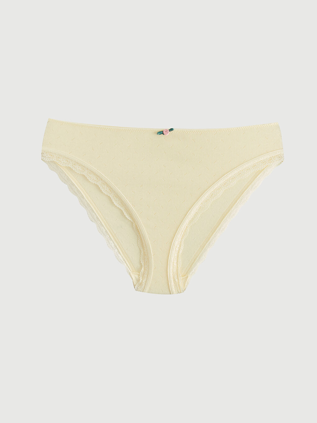 Lace Detailed Bikini Knickers -S41848Z8-FDQ