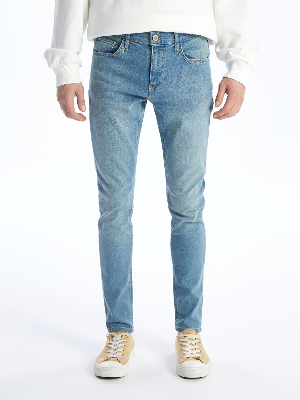 LCW Jeans Açık İndigo Rodeo 760 Skinny Fit Erkek Jean Pantolon - 2