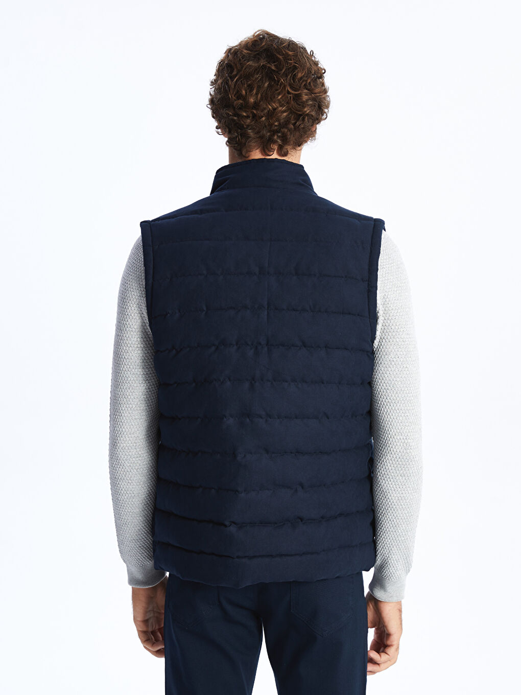 SOUTHBLUE Standard Fit Funnel Neck Men's Waistcoat -S41874Z8-RFH