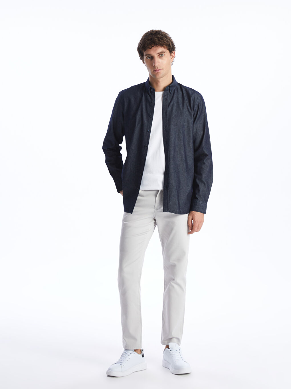 Standard Fit Men's Trousers -S41879Z8-P7S