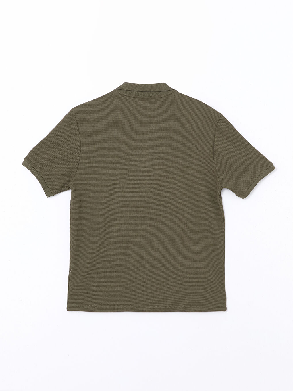 Polo Neck Short Sleeve Men's T-Shirt-5