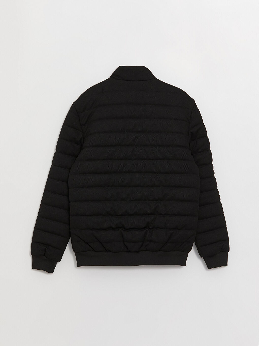 Slim Fit Funnel Neck Men's Coat -S41888Z8-CVL