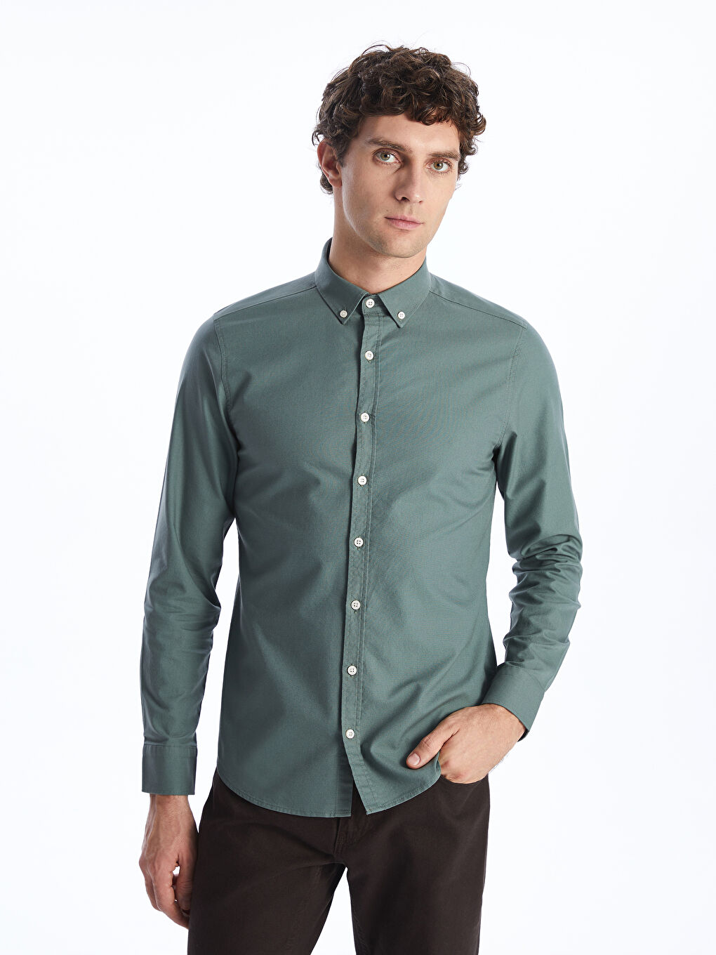 Košulja oxford slim fit -S41945Z8-SWL