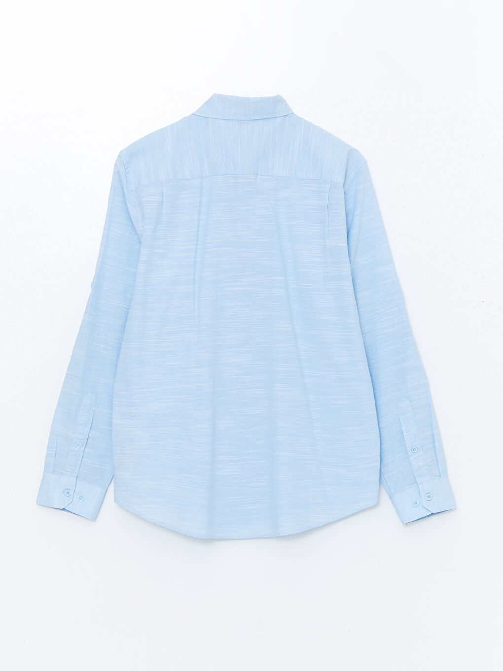 Ерлерге арналған ұзын жеңді стандартты пішімді жейде-5