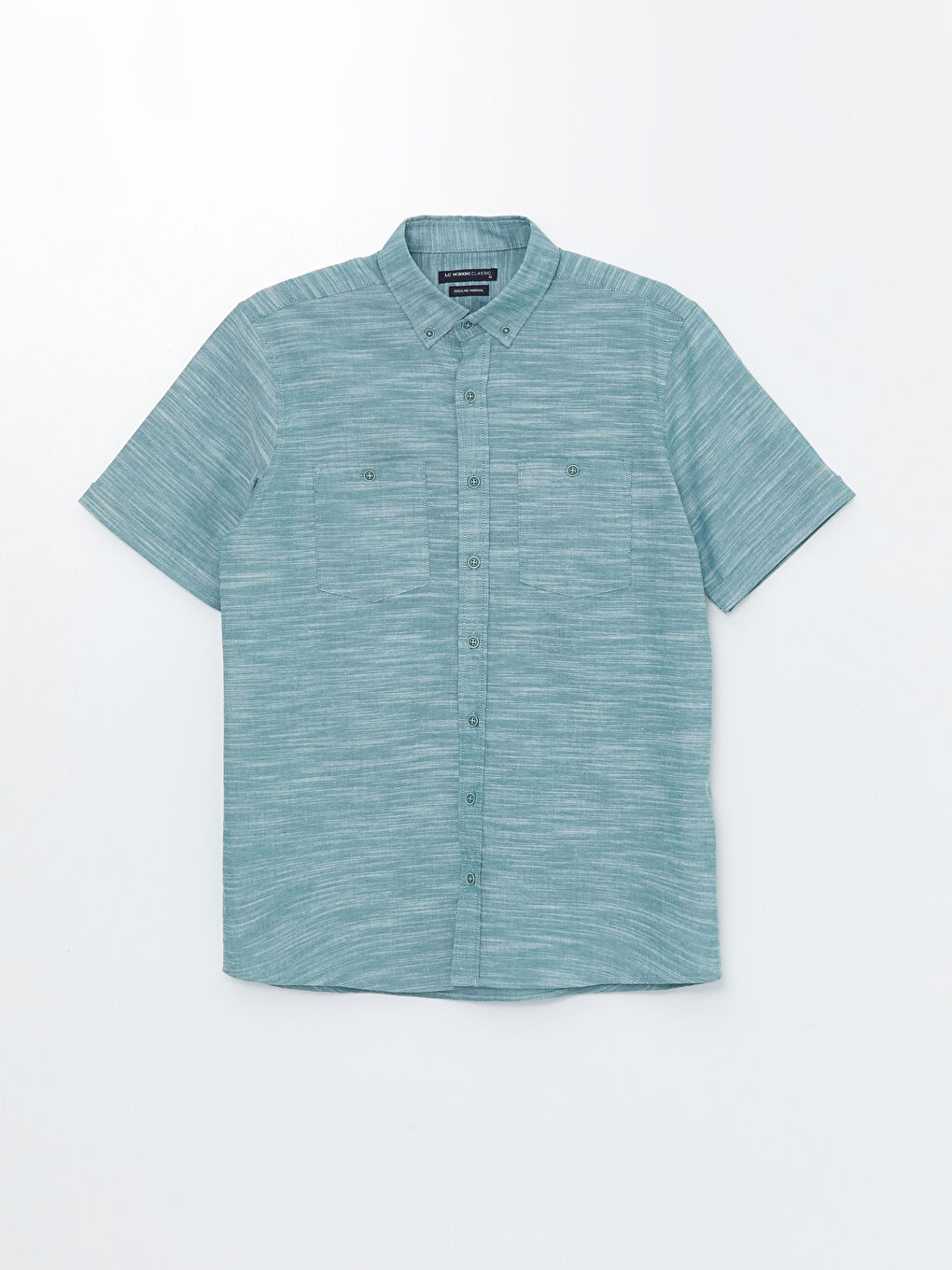 Regular Fit Short Sleeve Men's Shirt -S41954Z8-CS4