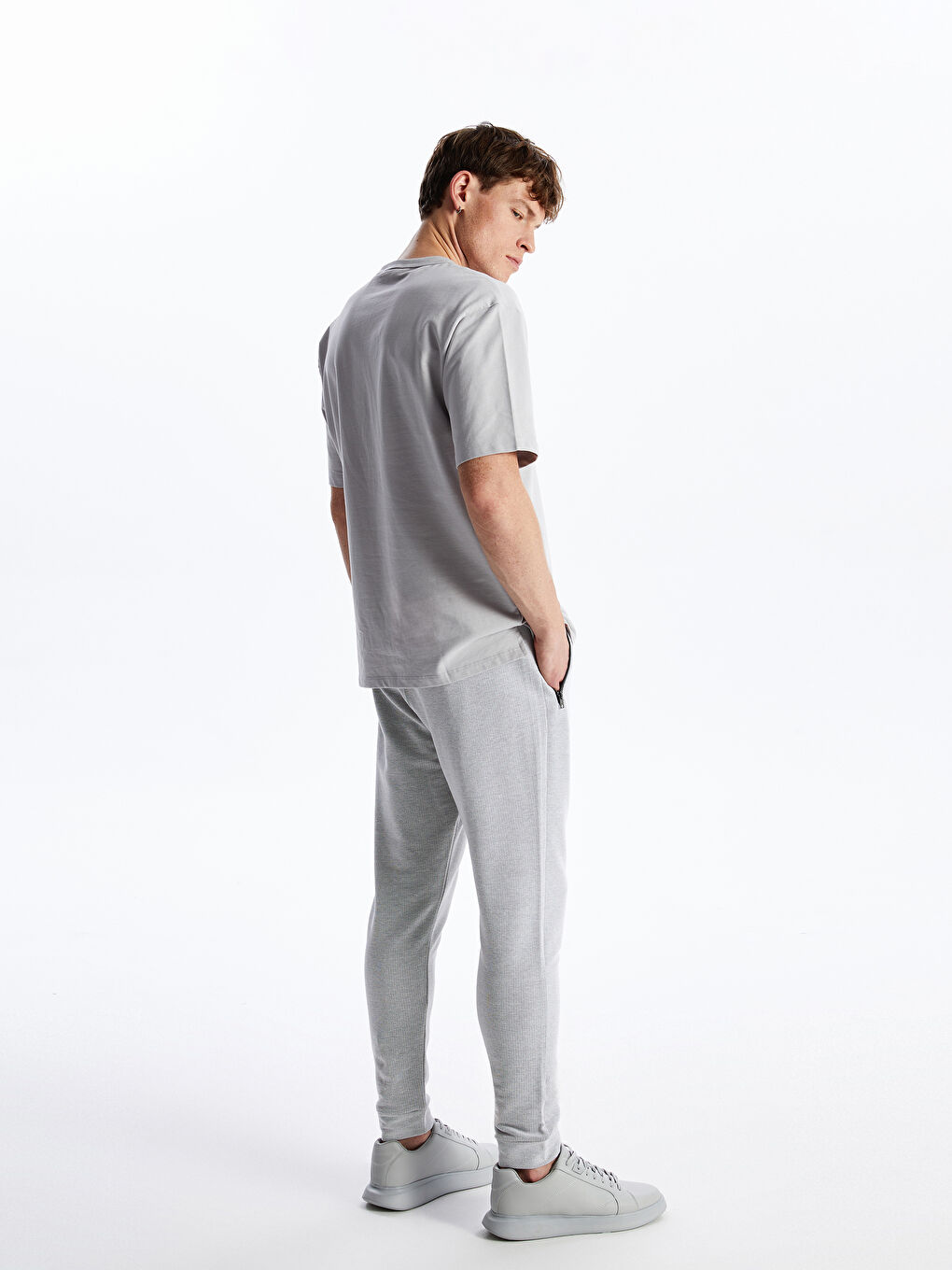 Slim Fit Men's Jogger Sweatpants -S42004Z8-J2B