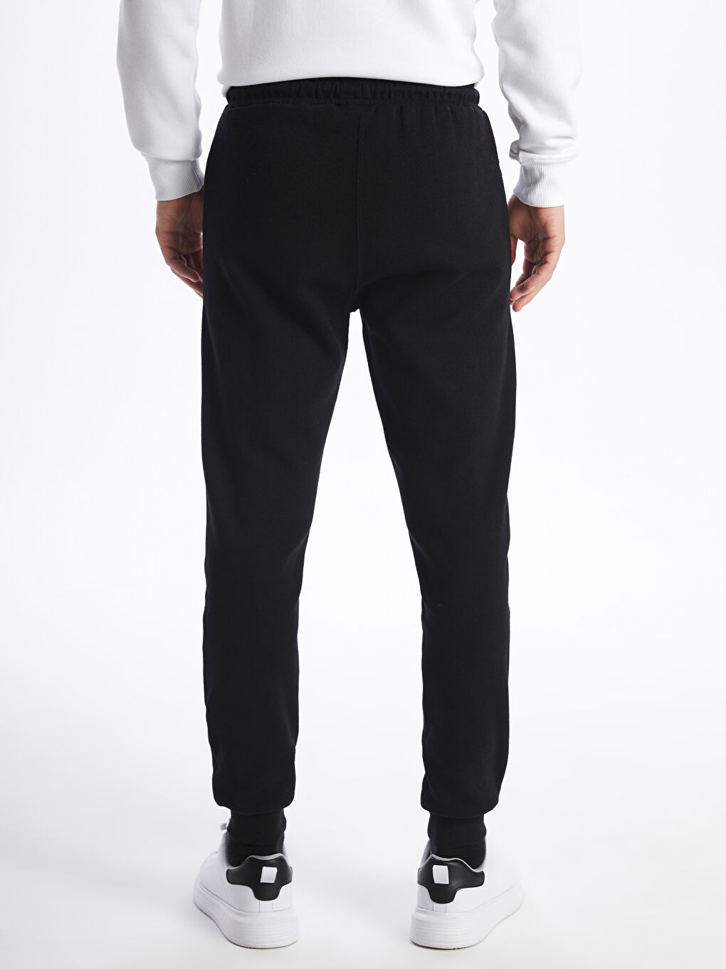 ерлерге арналған тар пішім джоггер спорттық шалбары-4