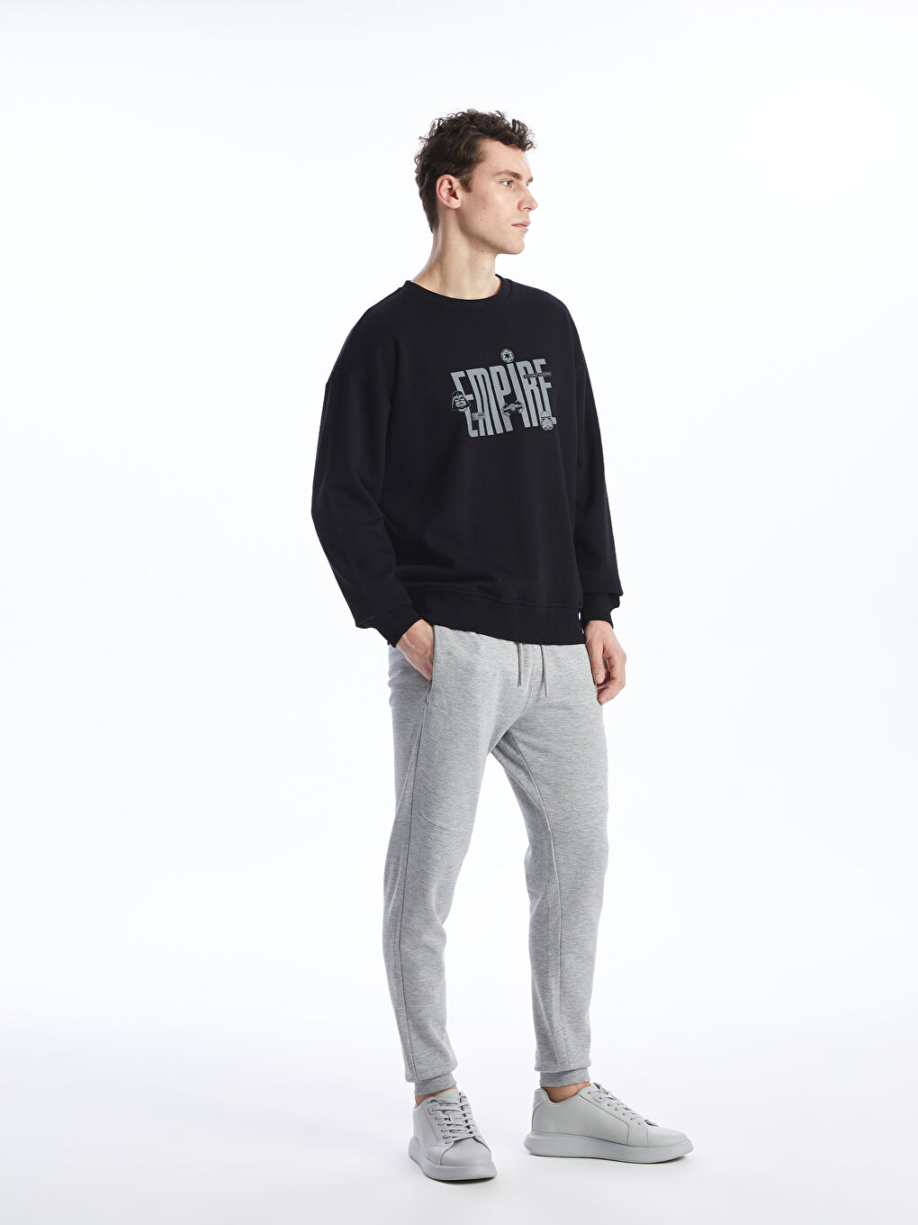 Slim Fit Men's Jogger Sweatpants -S42006Z8-LAL