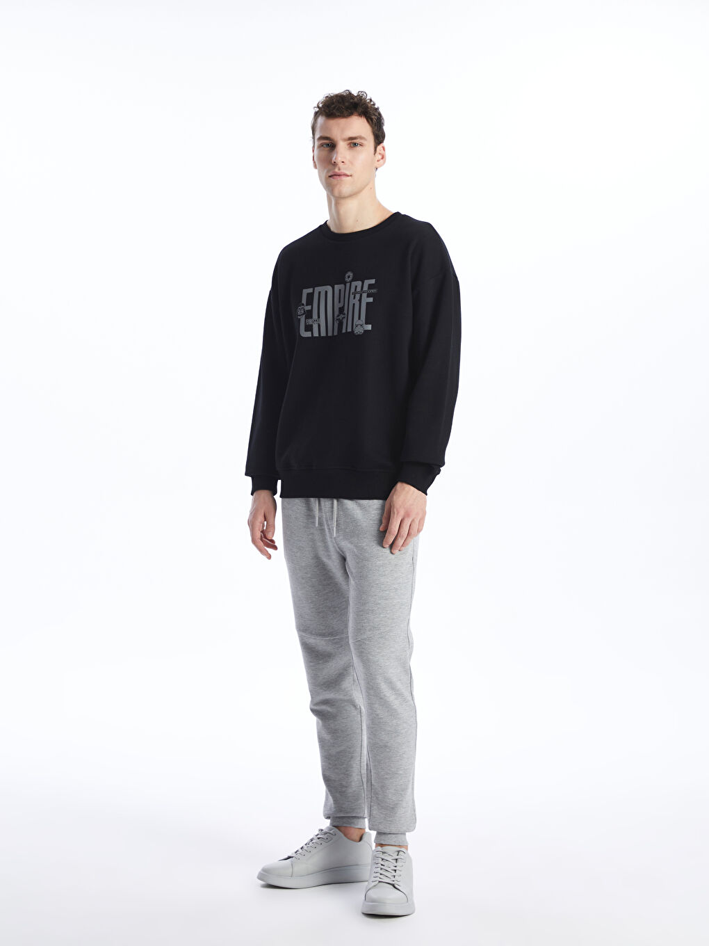 Slim Fit Men's Jogger Sweatpants -S42006Z8-LAL