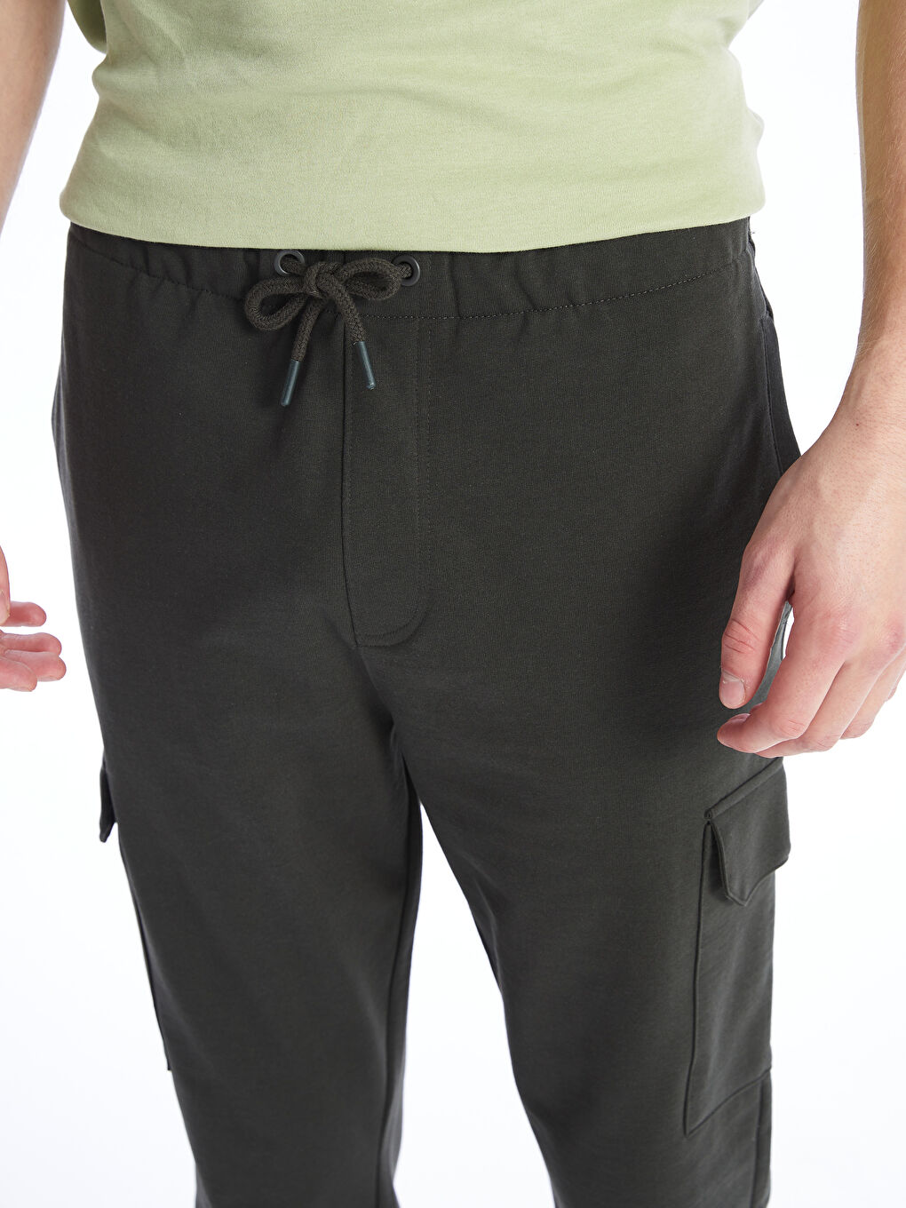 Muška džoger trenerka donji deo slim fit -S42007Z8-HCM