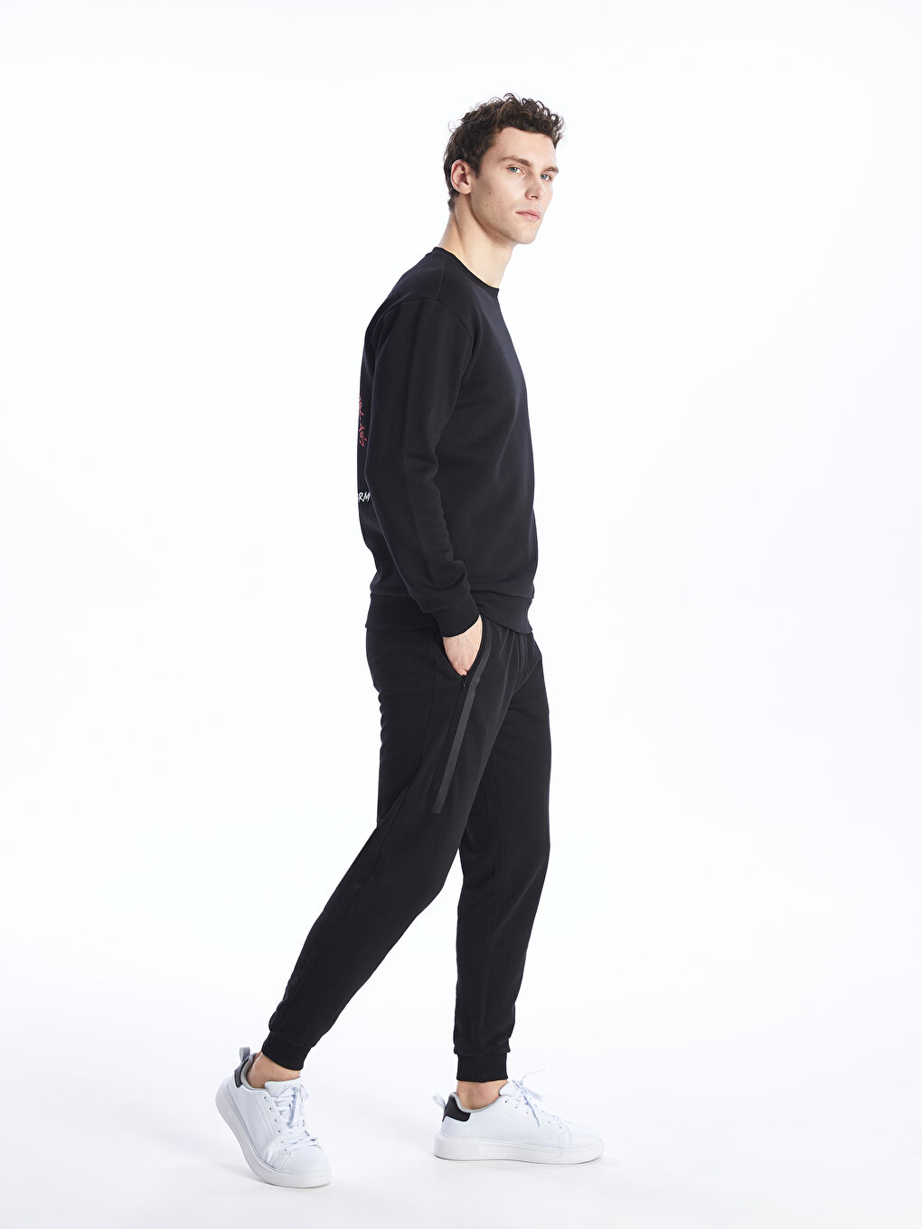 Muška džoger trenerka donji deo slim fit -S42008Z8-CVL